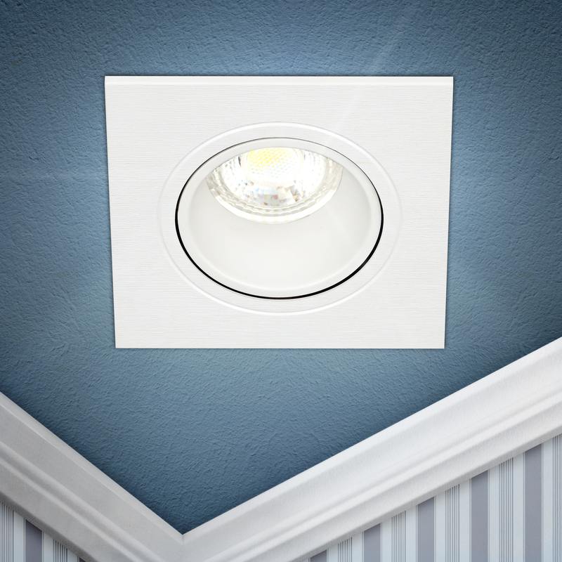 Встраиваемый светильник декоративный ЭРА KL90-1 WH MR16/GU5.3 белый Встраиваемый светильник декоративный ЭРА KL90-1 WH MR16/GU5.3 белый