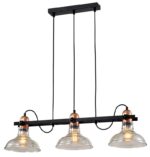 Светильник подвесной (подвес) Rivoli Leila 4093-203 3 х Е27 40 Вт дизайн потолочный купить оптом недорого