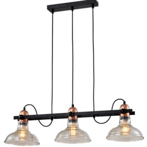 Светильник подвесной (подвес) Rivoli Leila 4093-203 3 х Е27 40 Вт дизайн потолочный купить оптом недорого