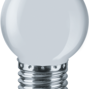 Лампа светодиодная 61 243 NLL-G45-1-230-W-E27 1Вт шар матовая E27 176-264В Navigator 61243 оптом купить цена