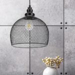 Светильник подвесной (подвес) ЭРА PL7 BK металл