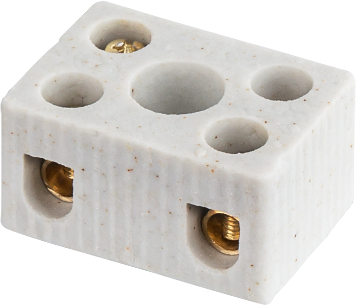 Колодка зажимная винтовая керамическая КЗВ 61 708 NTB-HCR-2-41/WH Navigator 61708 купить оптом выгодно Колодка зажимная винтовая керамическая КЗВ 61 708 NTB-HCR-2-41/WH Navigator 61708 оптом купить цена