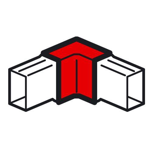 Угол внутренний 40х16мм METRA Leg 638151 купить оптом выгодно Угол внутренний 40х16мм METRA Leg 638151 оптом купить цена