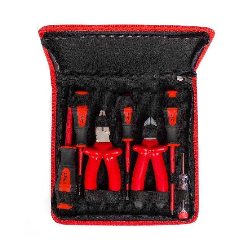 Набор диэлектрического инструмента НИИ-09 КВТ 63995 купить оптом выгодно Набор диэлектрического инструмента НИИ-09 КВТ 63995 оптом купить цена