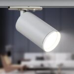 Трековый светильник однофазный ЭРА TR39-GU10 WH под лампу MR16 белый купить оптом недорого