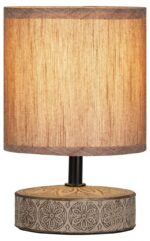 Настольная лампа Rivoli Eleanor 7070-502 1 * Е14 40 Вт керамика кофейная купить оптом недорого