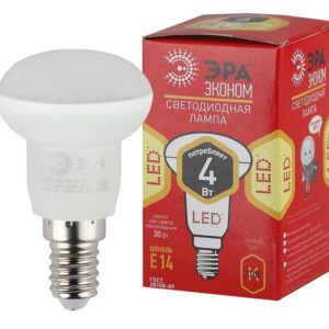 Лампочка светодиодная ЭРА RED LINE ECO LED R39-4W-827-E14 Е14 / Е14 4Вт рефлектор теплый белый свет купить оптом недорого