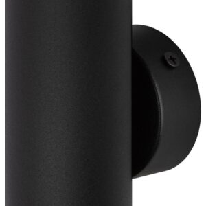 Светильник настенный ЭРА WL50 BK/BK 2*GU10 2*12Вт IP20 черный купить оптом недорого