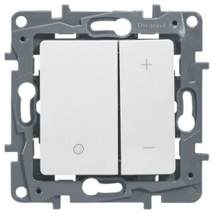 Механизм светорегулятора нажимного СП Etika 400Вт бел. Leg 672218 оптом купить цена