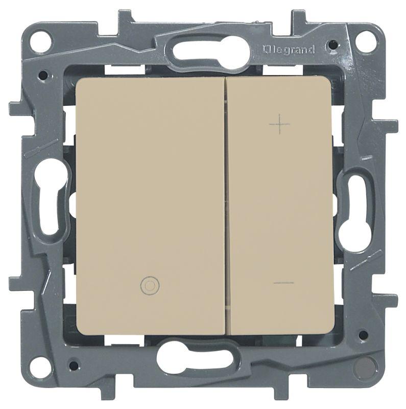Механизм светорегулятора нажимного СП Etika 400Вт сл. кость. Leg 672318 купить оптом выгодно Механизм светорегулятора нажимного СП Etika 400Вт сл. кость. Leg 672318 оптом купить цена