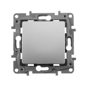 Переключатель 1-кл. СП Etika 10А IP20 250В 10AX авт. зажимы механизм алюм. Leg 672405 оптом купить цена