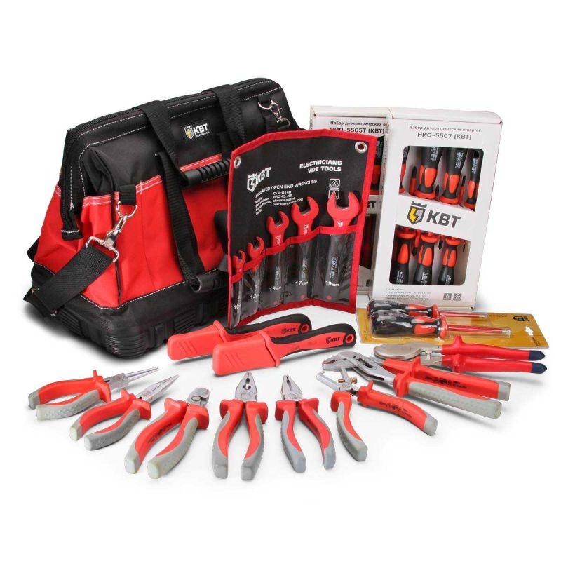 Набор электромонтажника НИЭ-04 "1000 вольт" КВТ 67332 купить оптом выгодно Набор электромонтажника НИЭ-04 "1000 вольт" КВТ 67332 оптом купить цена