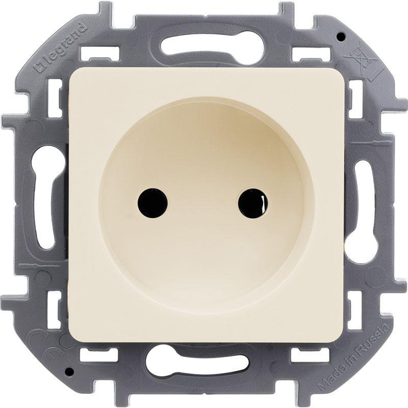 Розетка 1-м СП Inspiria 16А IP20 250В 2P механизм сл. кость Leg 673711 купить оптом выгодно Розетка 1-м СП Inspiria 16А IP20 250В 2P механизм сл. кость Leg 673711 оптом купить цена