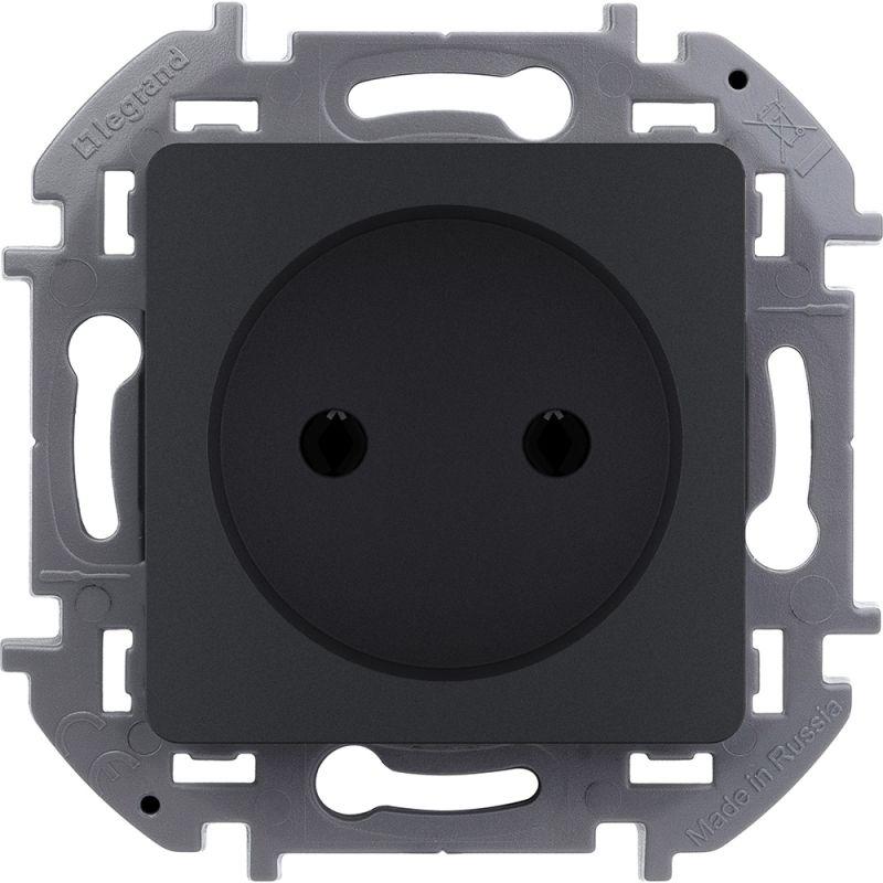 Розетка 1-м СП Inspiria 16А IP20 250В 2P механизм антрацит Leg 673713 купить оптом выгодно Розетка 1-м СП Inspiria 16А IP20 250В 2P механизм антрацит Leg 673713 оптом купить цена