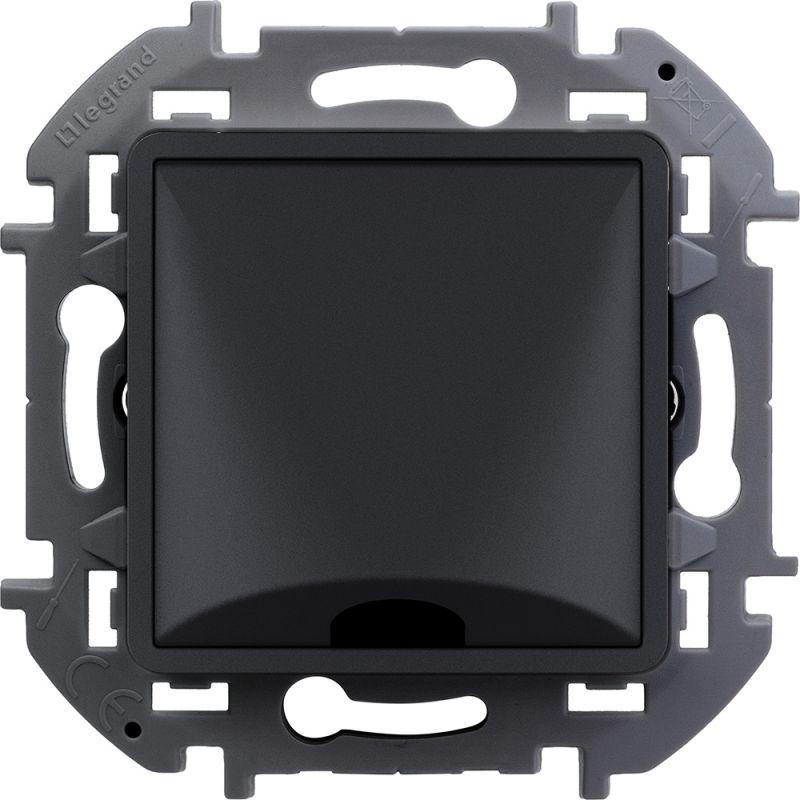 Вывод кабеля Inspiria с зажимом для крепления антрацит Leg 673893 купить оптом выгодно Вывод кабеля Inspiria с зажимом для крепления антрацит Leg 673893 оптом купить цена