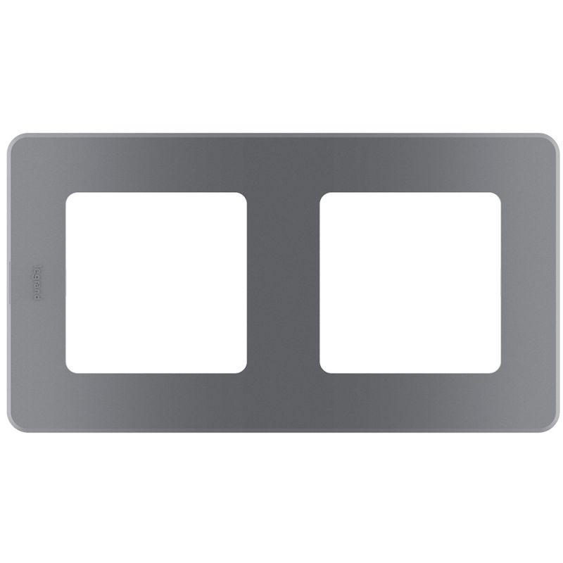 Рамка 2-м Inspiria дым. Leg 673947 купить оптом выгодно Рамка 2-м Inspiria дым. Leg 673947 оптом купить цена