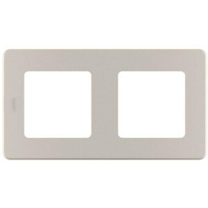 Рамка 2-м Inspiria шампань Leg 673948 оптом купить цена