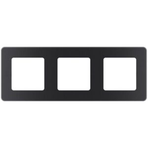 Рамка 3-м Inspiria антрацит Leg 673953 оптом купить цена