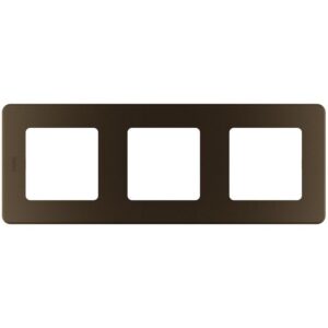 Рамка 3-м Inspiria бронз. Leg 673959 оптом купить цена