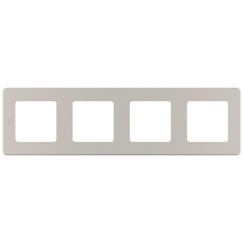 Рамка 4-м Inspiria шампань Leg 673968 купить оптом выгодно Рамка 4-м Inspiria шампань Leg 673968 оптом купить цена