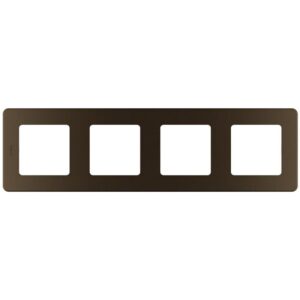 Рамка 4-м Inspiria бронз. Leg 673969 оптом купить цена