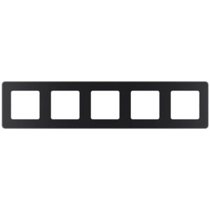 Рамка 5-м Inspiria антрацит Leg 673973 оптом купить цена