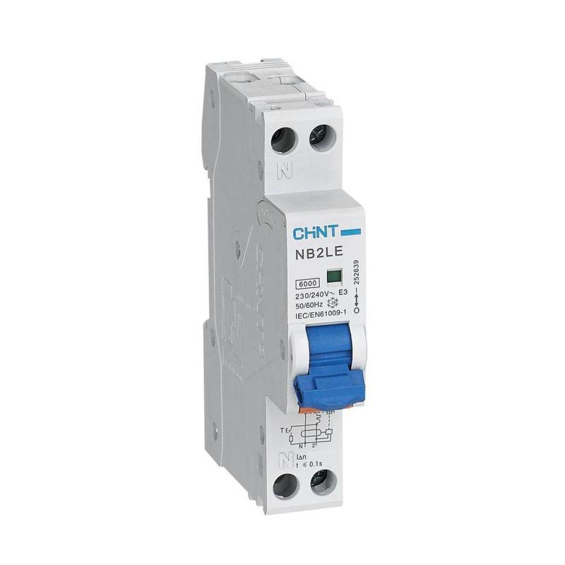 Выключатель автоматический дифференциального тока 1п+N C 25А 30мА 1мод. электрон. тип AC 6кА NB2LE (R) CHINT 689004 купить оптом выгодно Выключатель автоматический дифференциального тока 1п+N C 25А 30мА 1мод. электрон. тип AC 6кА NB2LE (R) CHINT 689004 оптом купить цена