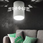 Светильник настенно-потолочный спот ЭРА OL10 LD GX53 WH белый