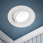 Встраиваемый светильник алюминиевый ЭРА KL86 WH MR16/GU5.3 белый купить оптом недорого