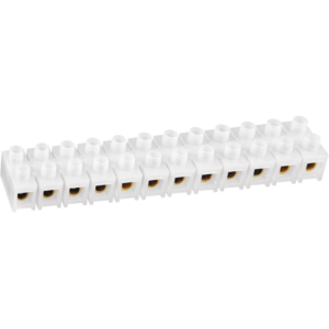 Колодка клеммная 10х35кв.мм 12 пар NTB-HPE-S12-80/WH квадратн. полиэтилен бел. NAVIGATOR 71008 оптом купить цена