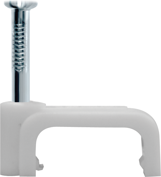 Скоба крепежная прямая с гвоздем d12мм NCS-12-50 пластик. (уп.50шт) Navigator 71086 купить оптом выгодно Скоба крепежная прямая с гвоздем d12мм NCS-12-50 пластик. (уп.50шт) Navigator 71086 оптом купить цена