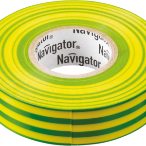 Изолента ПВХ 19мм (рул.20м) жел/зел. NIT-A19-20/YG Navigator 71115 оптом купить цена