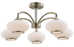 Люстра Rivoli Avarice 2077-305 5 х Е27 60 Вт классика купить оптом недорого