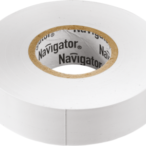 Изолента ПВХ 15мм (рул.10м) бел. NIT-B15-10/WH Navigator 71228 оптом купить цена