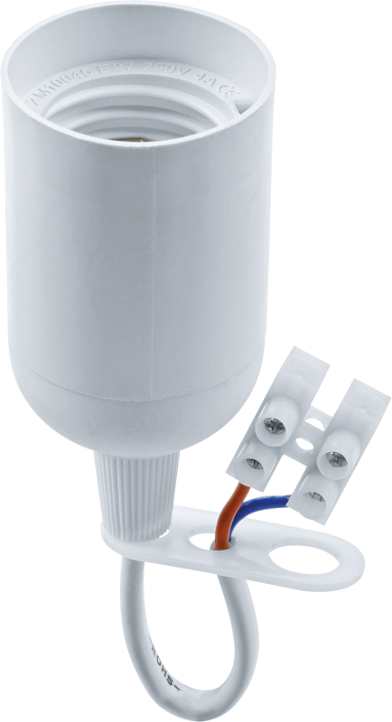 Патрон электрический 71 287 NLH-P-F-WH-E27-TB пластик. подвесной с клеммной колодкой на проводе бел. Navigator 71287 купить оптом выгодно Патрон электрический 71 287 NLH-P-F-WH-E27-TB пластик. подвесной с клеммной колодкой на проводе бел. Navigator 71287 оптом купить цена