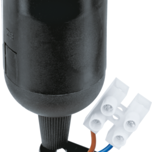 Патрон электрический 71 288 NLH-P-F-BL-E27-TB пластик. подвесной с клеммной колодкой на проводе черн. Navigator 71288 оптом купить цена