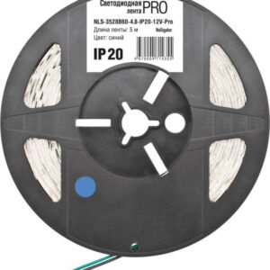 Лента светодиодная 71 435 NLS-3528B60-4.8-IP20-12В-Pro R5 4.8Вт/м (уп.5м) Navigator 71435 оптом купить цена