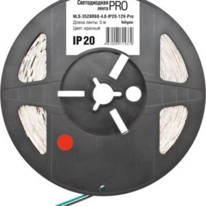 Лента светодиодная 71 437 NLS-3528R60-4.8-IP20-12В-Pro R5 4.8Вт/м (уп.5м) Navigator 71437 оптом купить цена
