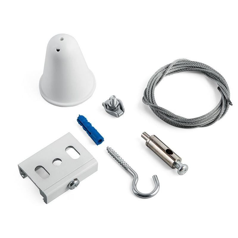 Комплект для подвесного монтажа ЭРА STR-30-W-MK-3 для трехфазного шинопровода белый 3м оптом купить хорошая цена Комплект для подвесного монтажа ЭРА STR-30-W-MK-3 для трехфазного шинопровода белый 3м купить оптом недорого