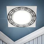 KL78 WH/BK Светильник ЭРА под лампу Gx53 квадратный