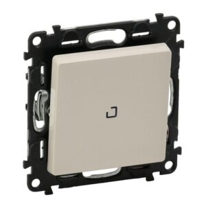 Выключатель 1-кл. СП Valena Life 10А IP20 250В 10AX с индикацией с лицев. панелью безвинтов. зажимы механизм сл. кость Leg 752204 оптом купить цена
