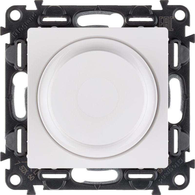 Механизм светорегулятора Valena Life 300Вт универс. с поворотн. ручкой без нейтрали с лицев. панелью бел. Leg 752460 купить оптом выгодно Механизм светорегулятора Valena Life 300Вт универс. с поворотн. ручкой без нейтрали с лицев. панелью бел. Leg 752460 оптом купить цена