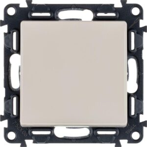 Переключатель 1-кл. СП Valena Life 10А IP20 250В 10AX с лицев. панелью безвинтов. зажимы механизм сл. кость Leg 752506 оптом купить цена