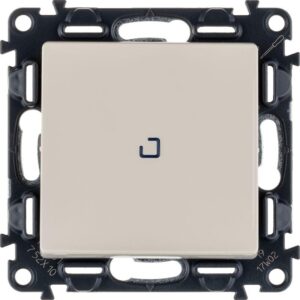 Выключатель 1-кл. СП Valena Life 10А IP20 250В 10AX с подсветкой с лицев. панелью механизм сл. кость Leg 752510 оптом купить цена