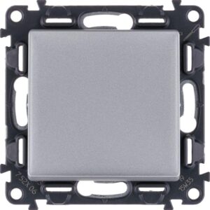 Переключатель 1-кл. СП Valena Life 10А IP20 250В 10AX с лицев. панелью безвинтов. зажимы механизм алюм. Leg 752606 оптом купить цена