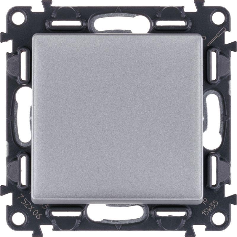 Переключатель 1-кл. СП Valena Life 10А IP20 250В 10AX с лицев. панелью безвинтов. зажимы механизм алюм. Leg 752606 купить оптом выгодно Переключатель 1-кл. СП Valena Life 10А IP20 250В 10AX с лицев. панелью безвинтов. зажимы механизм алюм. Leg 752606 оптом купить цена