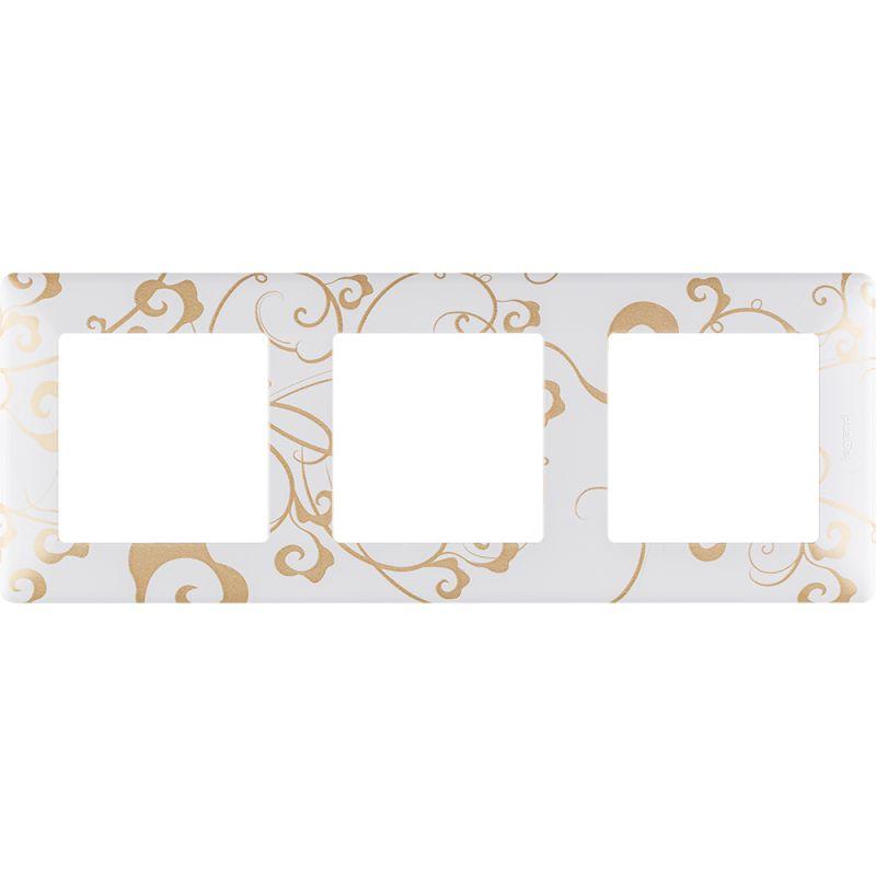 Рамка 3-м Valena Life универсальная ампир бел. Leg 754103 купить оптом выгодно Рамка 3-м Valena Life универсальная ампир бел. Leg 754103 оптом купить цена