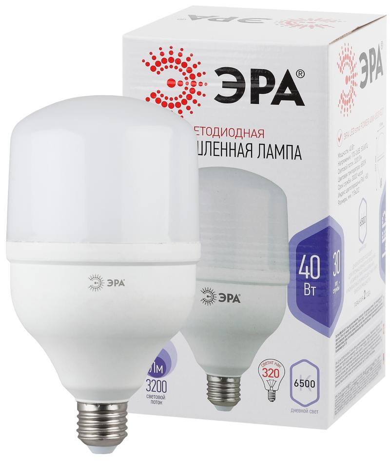 Лампа светодиодная ЭРА STD LED POWER T120-40W-6500-E27 E27 / Е27 40Вт колокол холодный дневной свет оптом купить хорошая цена Лампа светодиодная ЭРА STD LED POWER T120-40W-6500-E27 E27 / Е27 40Вт колокол холодный дневной свет купить оптом недорого