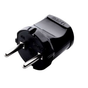 Вилка электрическая без заземл. черн. Makel 10051 оптом купить цена