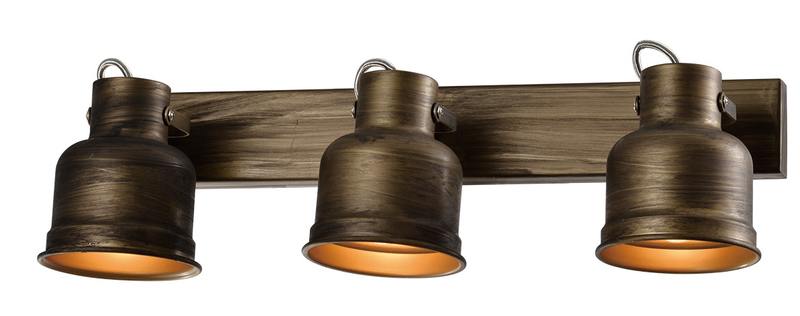 Светильник настенно-потолочный спот Rivoli Inessa 7035-703 3 х Е27 40 Вт поворотный оптом купить хорошая цена Светильник настенно-потолочный спот Rivoli Inessa 7035-703 3 х Е27 40 Вт поворотный купить оптом недорого